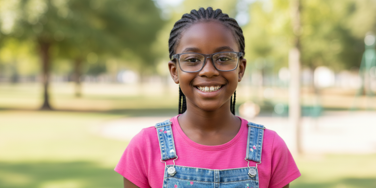 Full Rim Rectangle Magneto Premium Kids Eyeglasses
