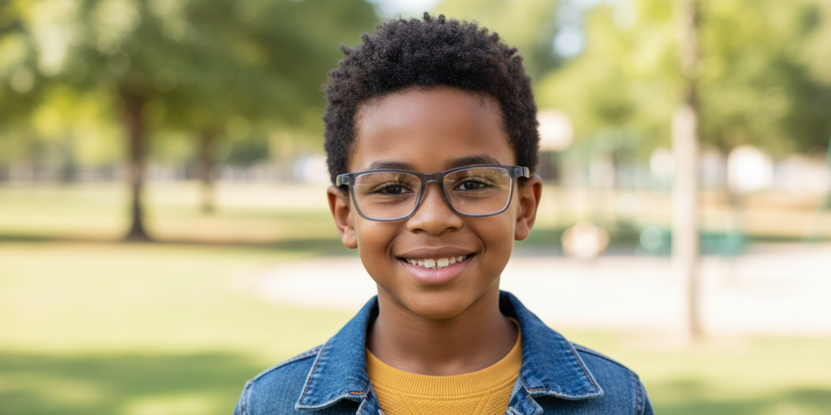 Full Rim Rectangle Magneto Premium Kids Eyeglasses