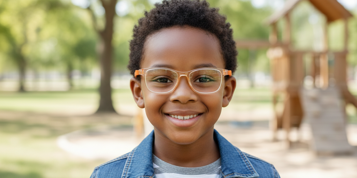 Full Rim Rectangle Magneto Premium Kids Eyeglasses