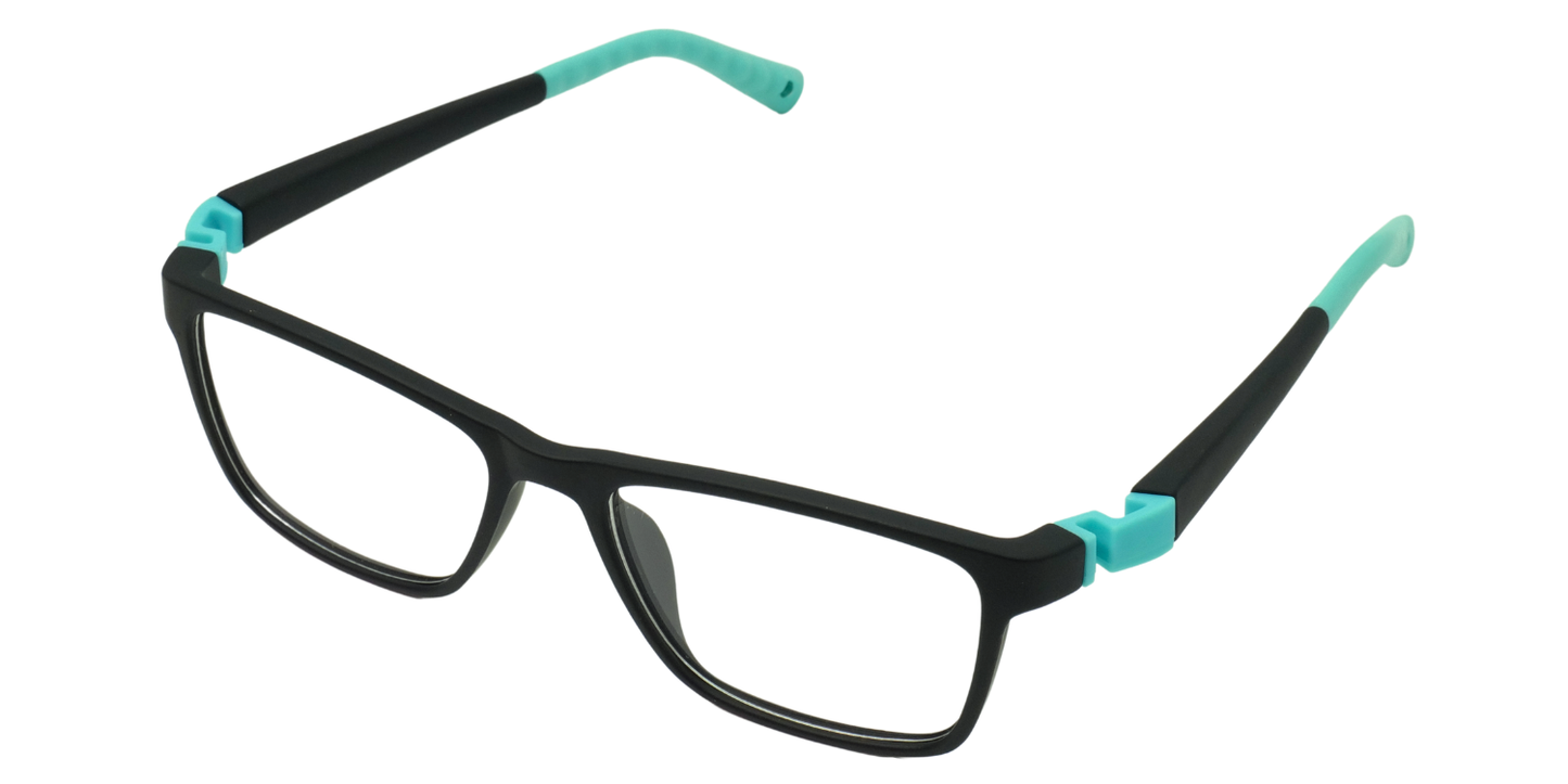 Full Rim Rectangle Magneto Premium Kids Eyeglasses