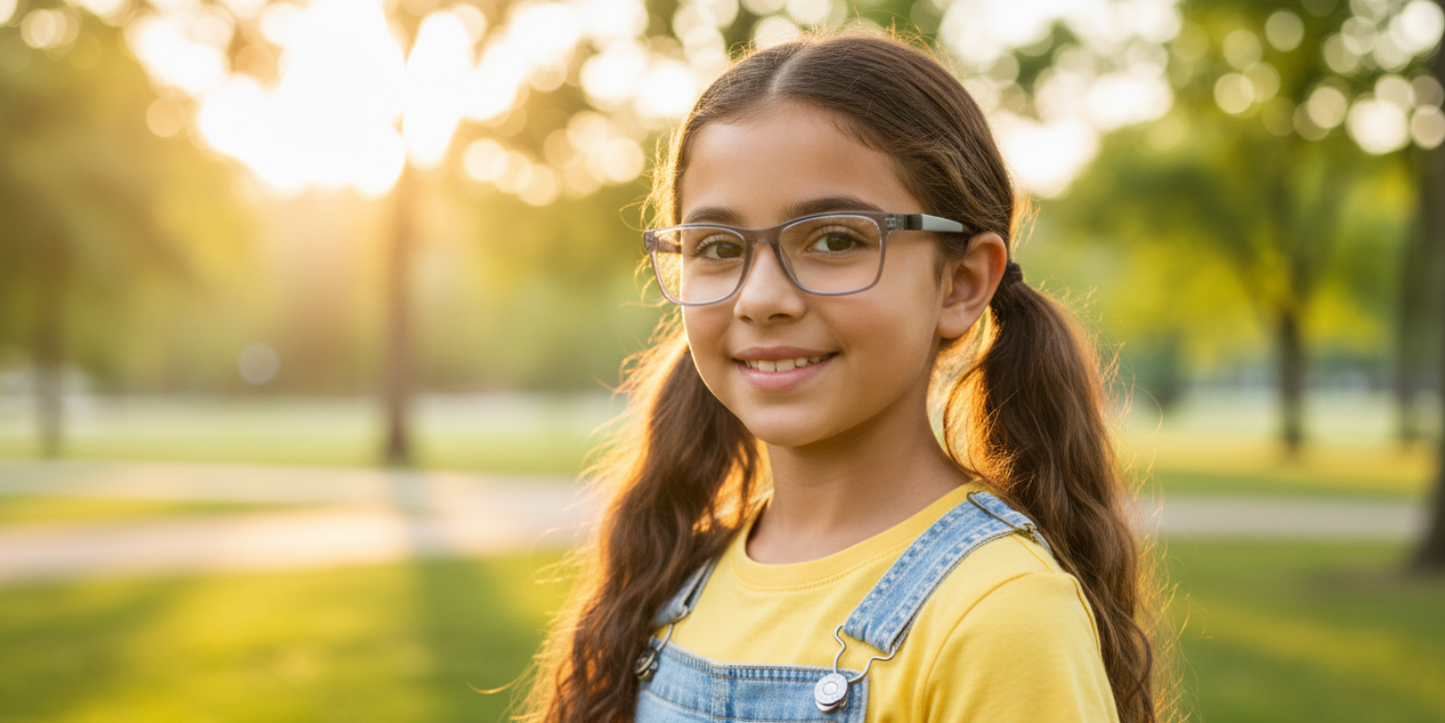 Full Rim Rectangle Magneto Premium Kids Eyeglasses