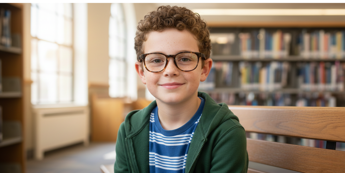 Full Rim Wayfarer Magneto Premium Kids Eyeglasses