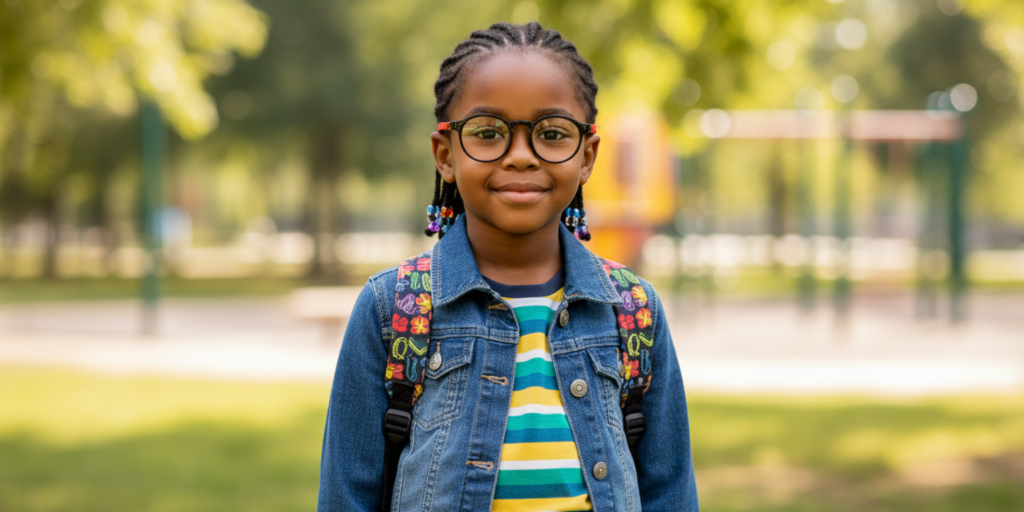 Full Rim Round Magneto Premium Kids Eyeglasses