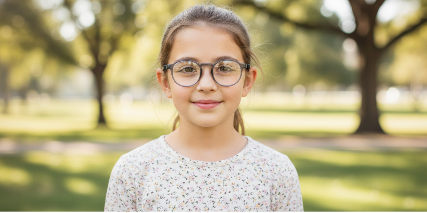 Full Rim Round Magneto Premium Kids Eyeglasses