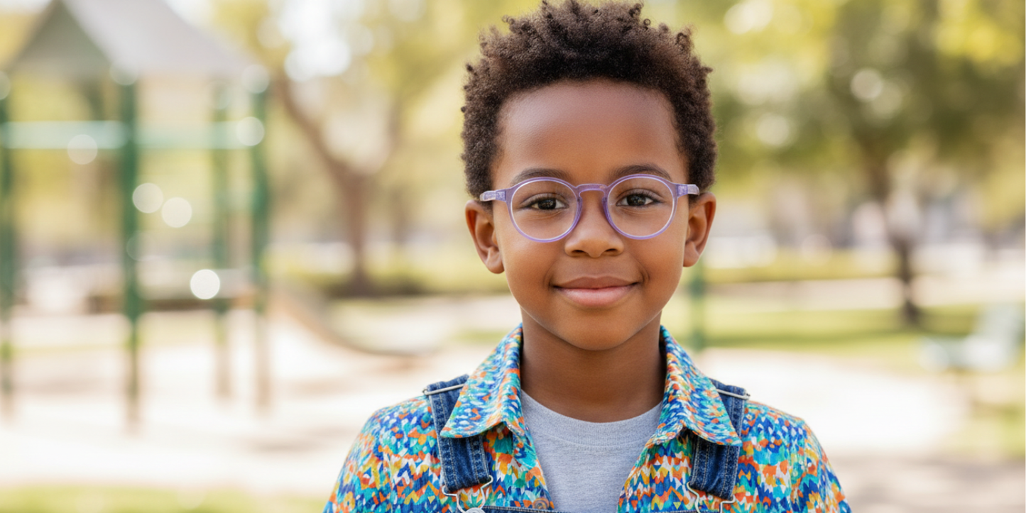 Full Rim Round Magneto Premium Kids Eyeglasses