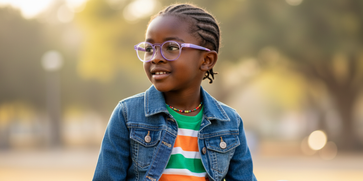 Full Rim Round Magneto Premium Kids Eyeglasses