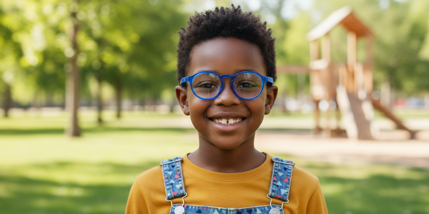 Full Rim Round Magneto Premium Kids Eyeglasses