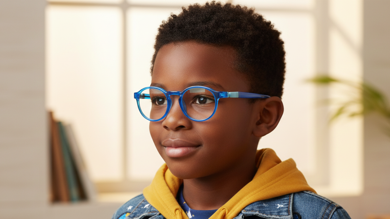 Full Rim Round Magneto Premium Kids Eyeglasses