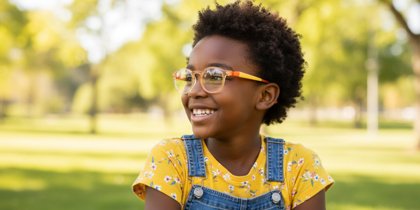 Full Rim Round Magneto Premium Kids Eyeglasses