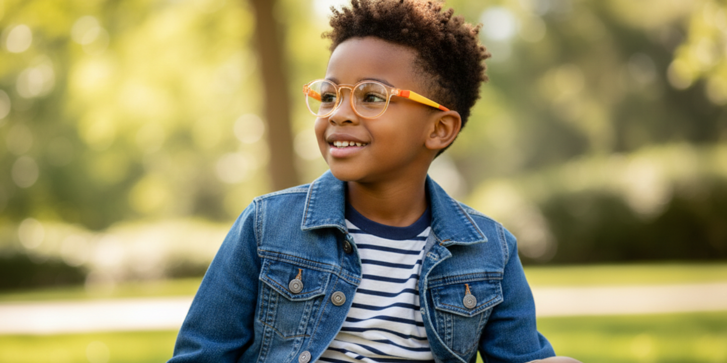 Full Rim Round Magneto Premium Kids Eyeglasses