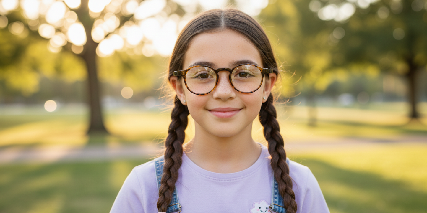 Full Rim Round Magneto Premium Kids Eyeglasses