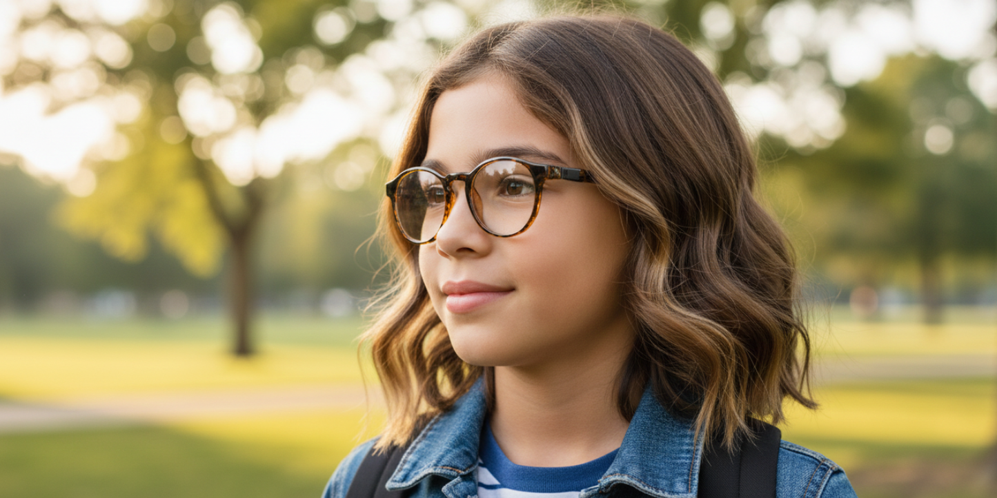 Full Rim Round Magneto Premium Kids Eyeglasses