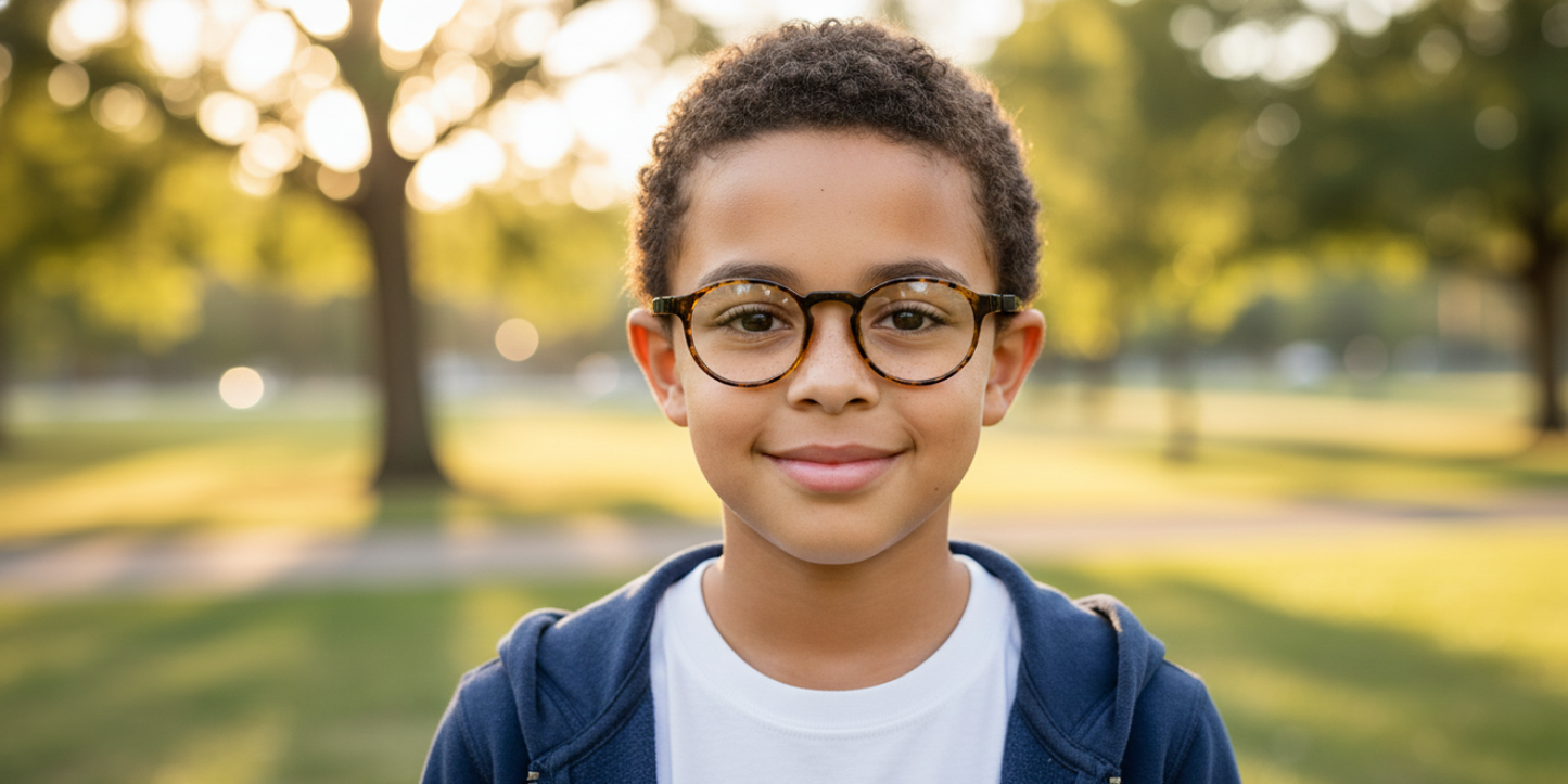 Full Rim Round Magneto Premium Kids Eyeglasses