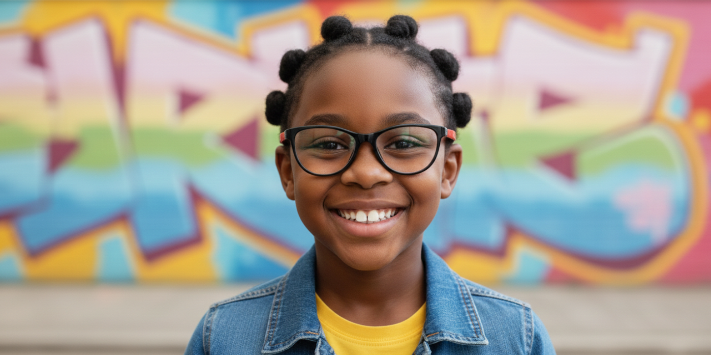 Full Rim Cat Eye Magneto Premium Kids Eyeglasses