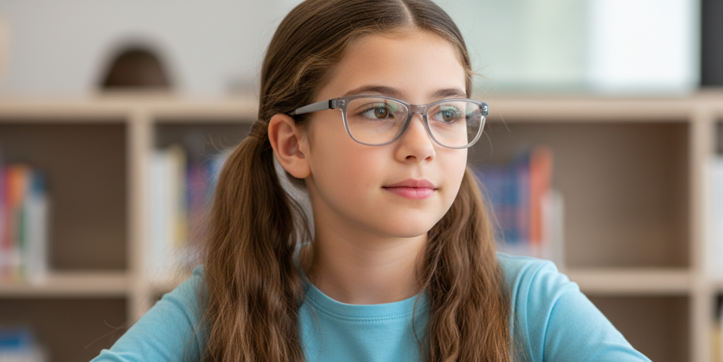 Full Rim Cat Eye Magneto Premium Kids Eyeglasses