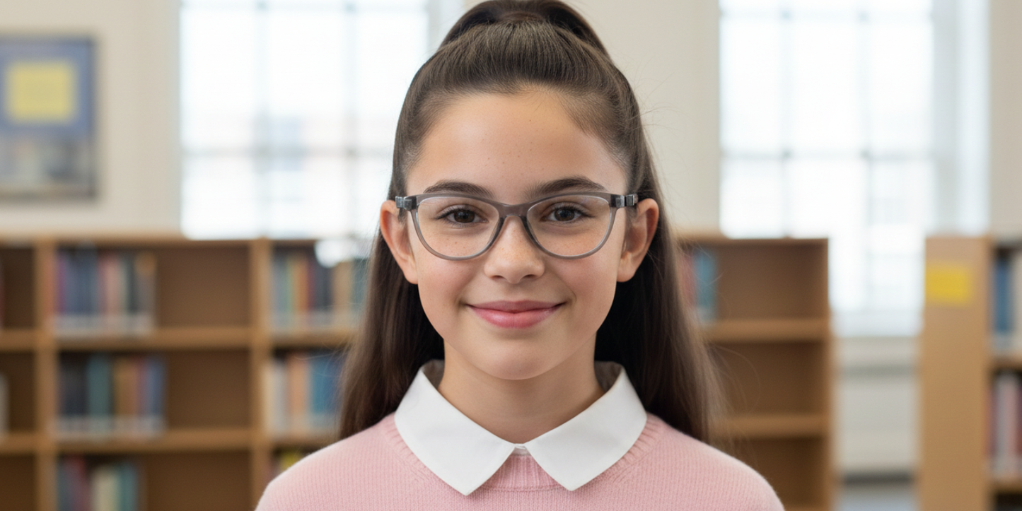 Full Rim Cat Eye Magneto Premium Kids Eyeglasses
