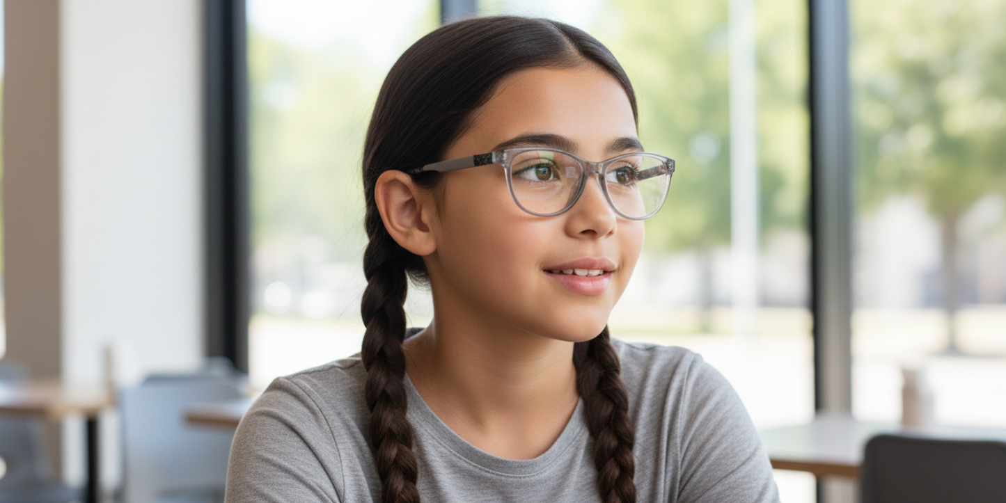 Full Rim Cat Eye Magneto Premium Kids Eyeglasses