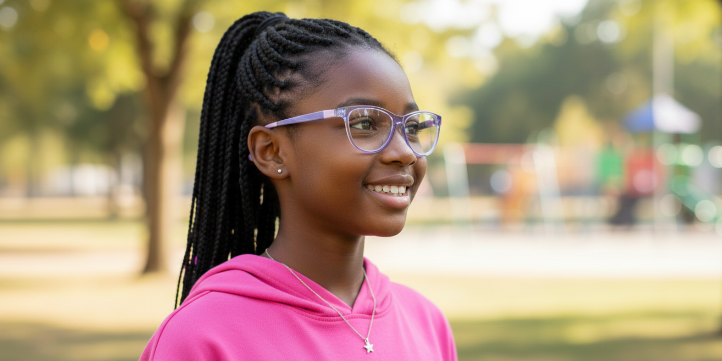 Full Rim Cat Eye Magneto Premium Kids Eyeglasses