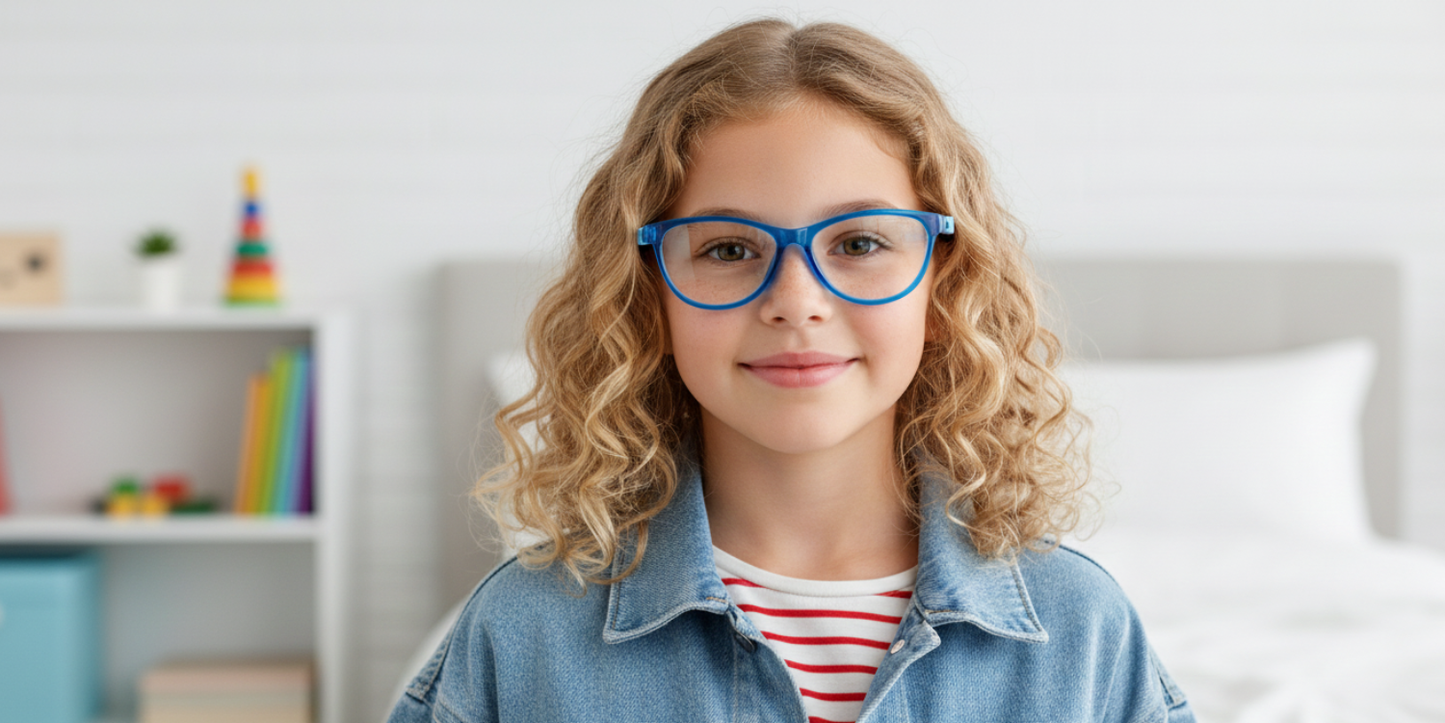 Full Rim Cat Eye Magneto Premium Kids Eyeglasses