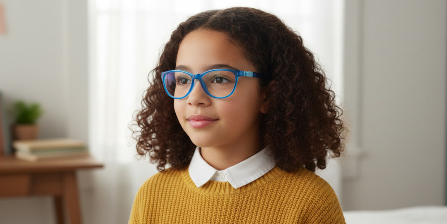 Full Rim Cat Eye Magneto Premium Kids Eyeglasses