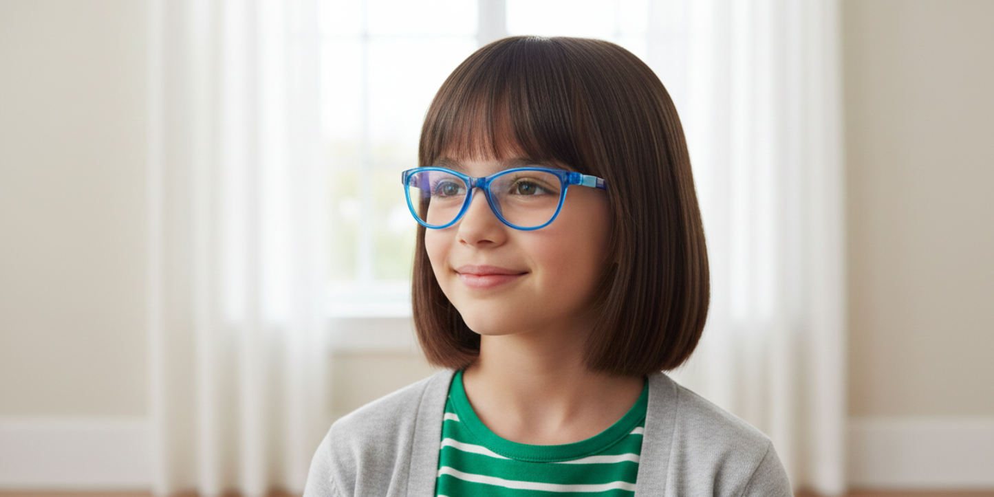 Full Rim Cat Eye Magneto Premium Kids Eyeglasses