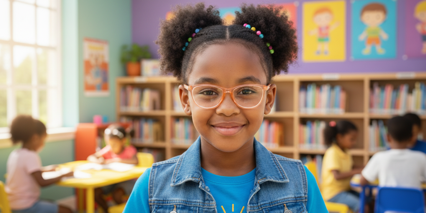 Full Rim Cat Eye Magneto Premium Kids Eyeglasses