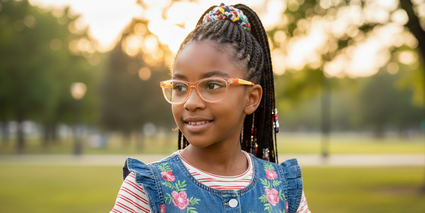Full Rim Cat Eye Magneto Premium Kids Eyeglasses