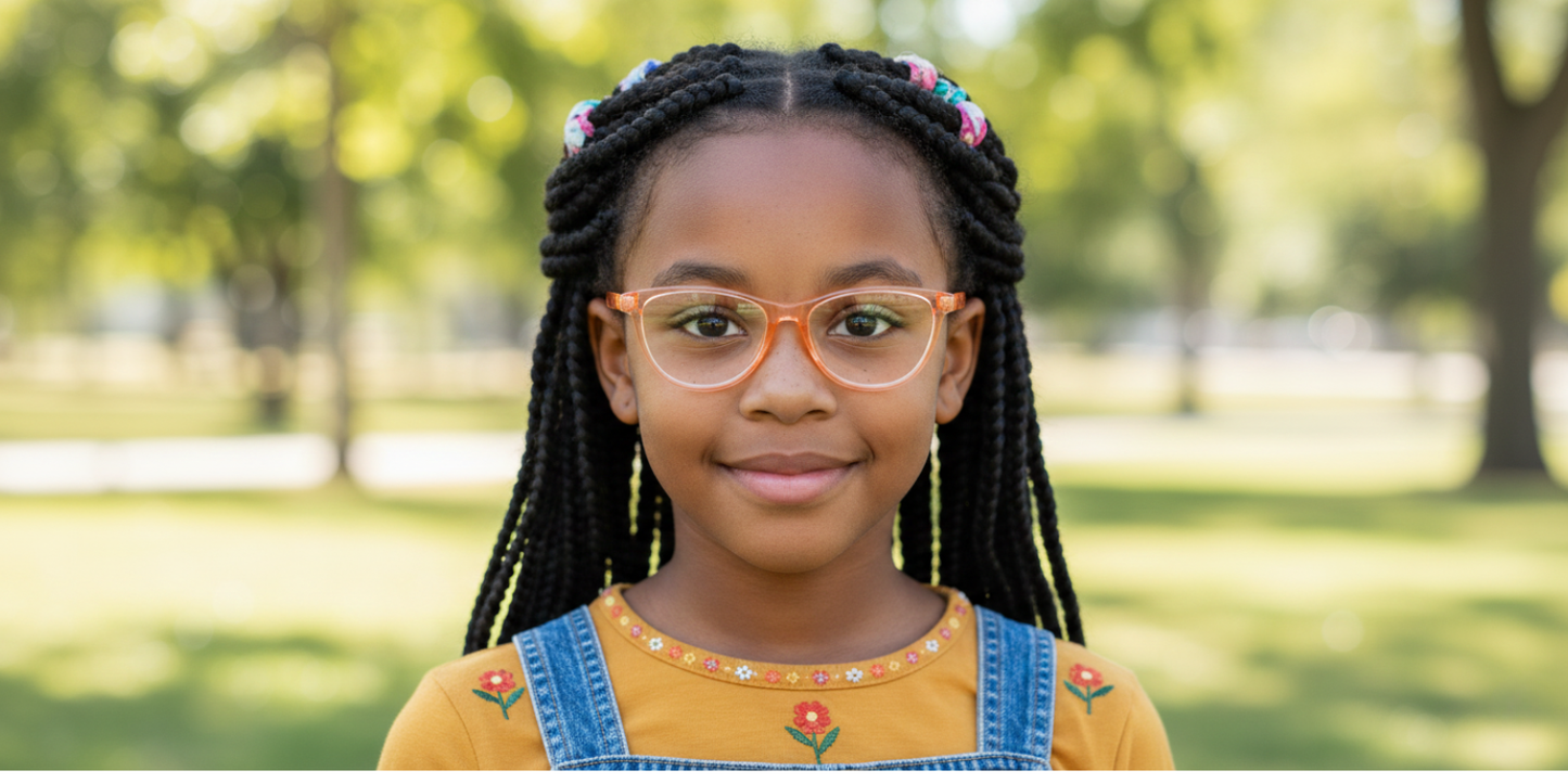 Full Rim Cat Eye Magneto Premium Kids Eyeglasses