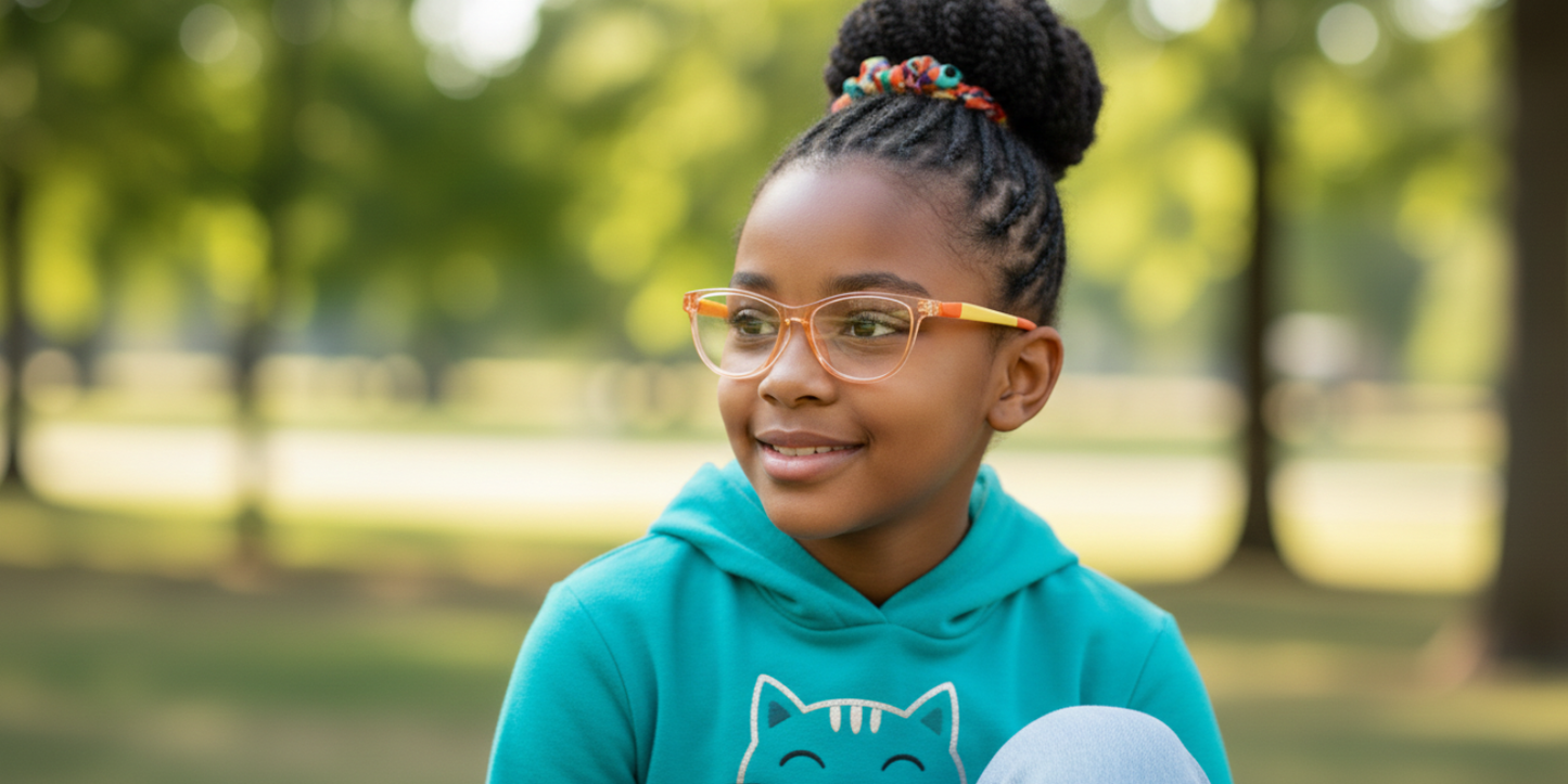 Full Rim Cat Eye Magneto Premium Kids Eyeglasses