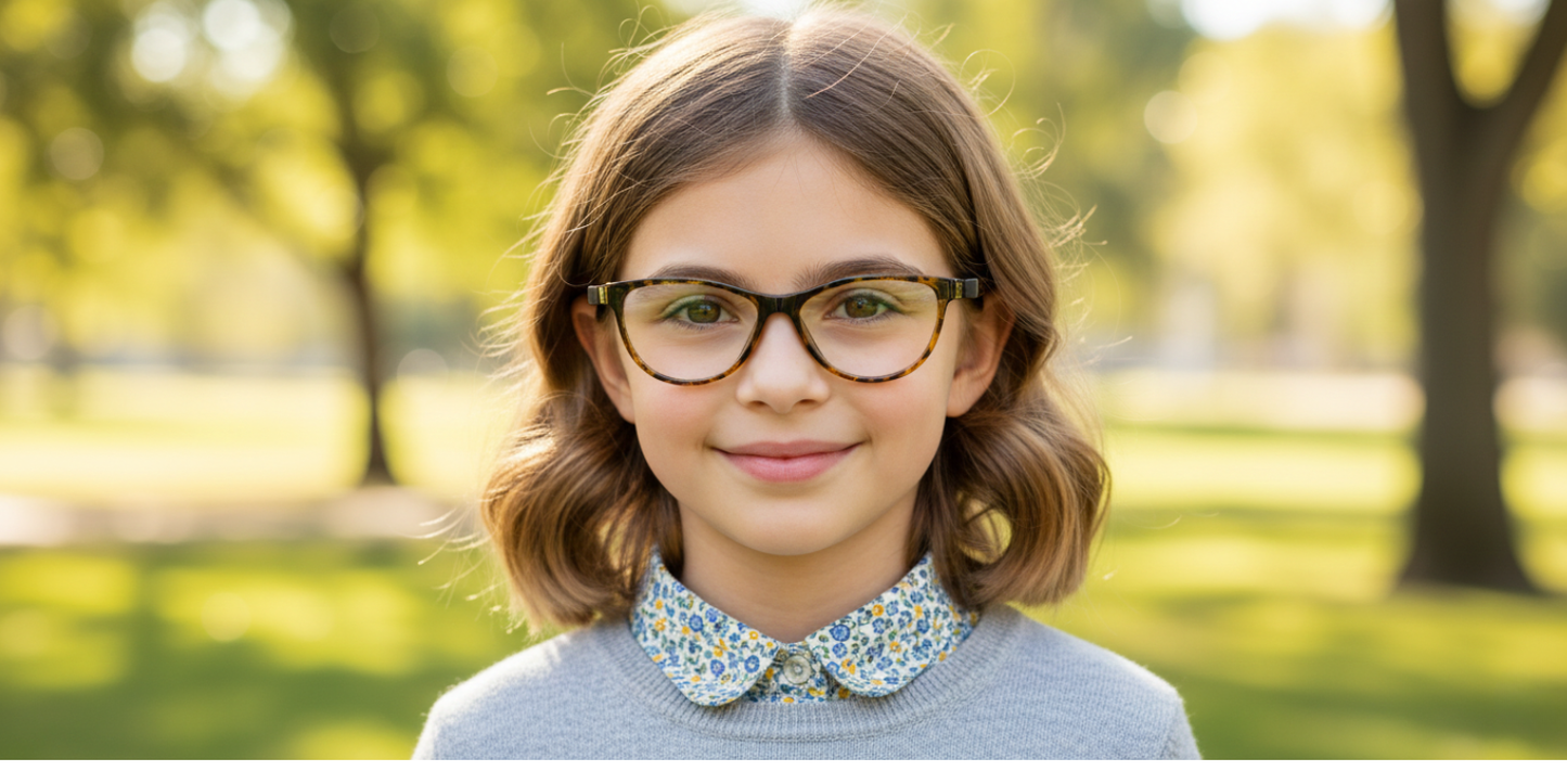 Full Rim Cat Eye Magneto Premium Kids Eyeglasses