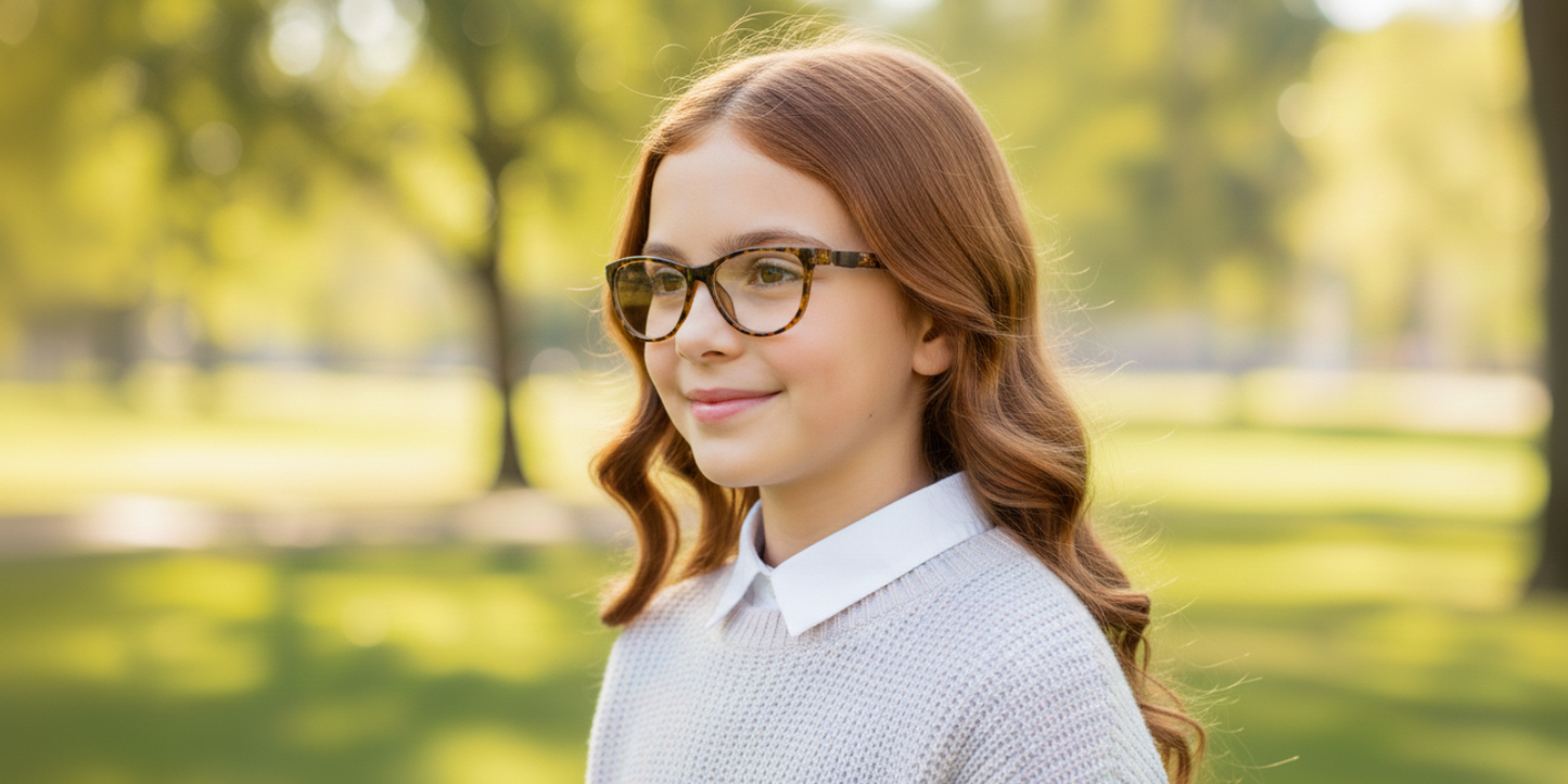 Full Rim Cat Eye Magneto Premium Kids Eyeglasses