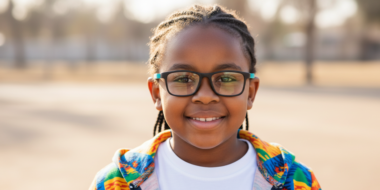 Full Rim Rectangle Magneto Premium Kids Eyeglasses