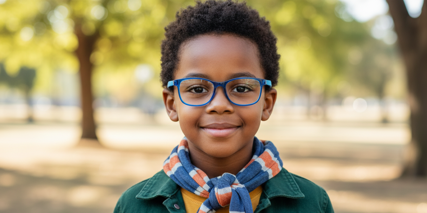 Full Rim Rectangle Magneto Premium Kids Eyeglasses