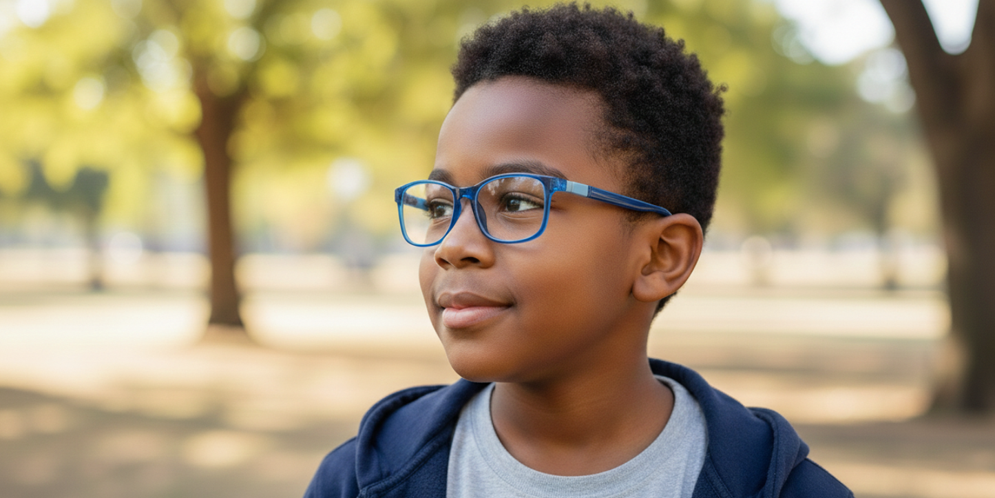 Full Rim Rectangle Magneto Premium Kids Eyeglasses