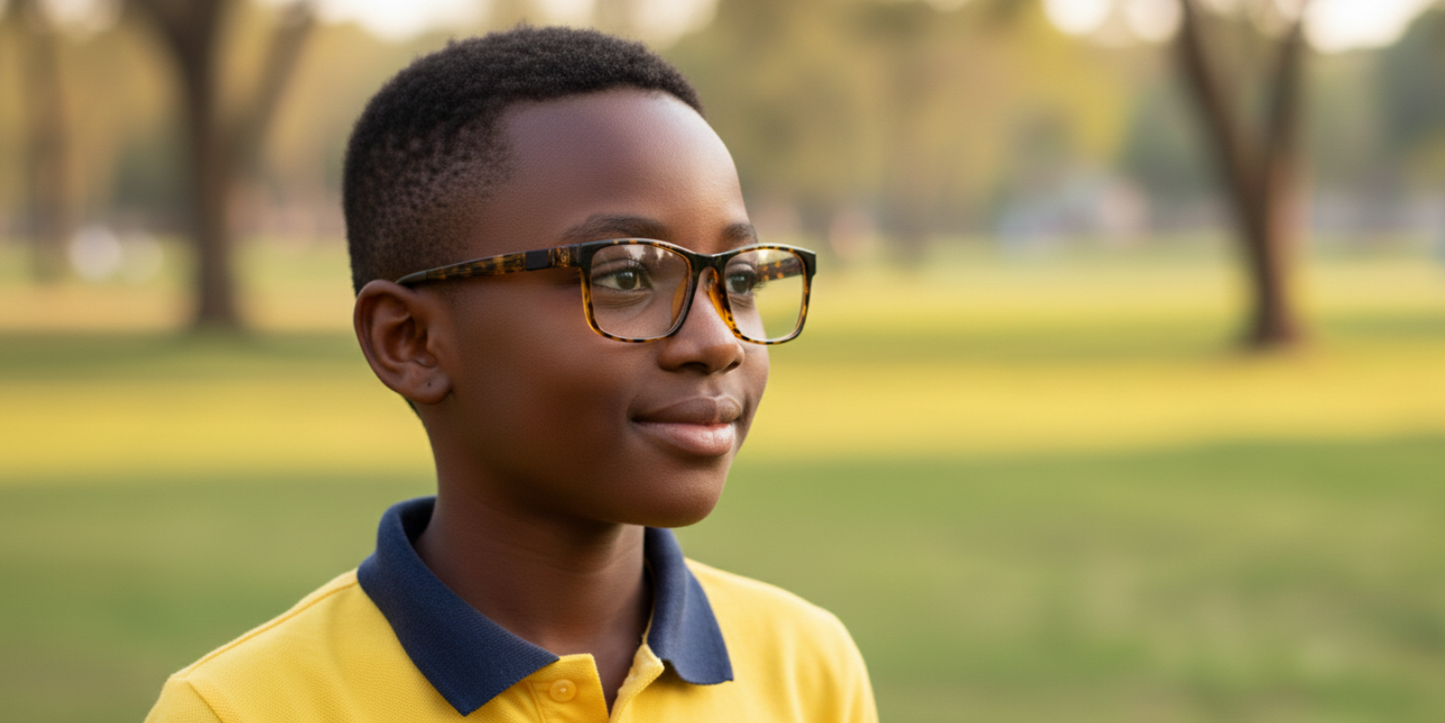 Full Rim Rectangle Magneto Premium Kids Eyeglasses