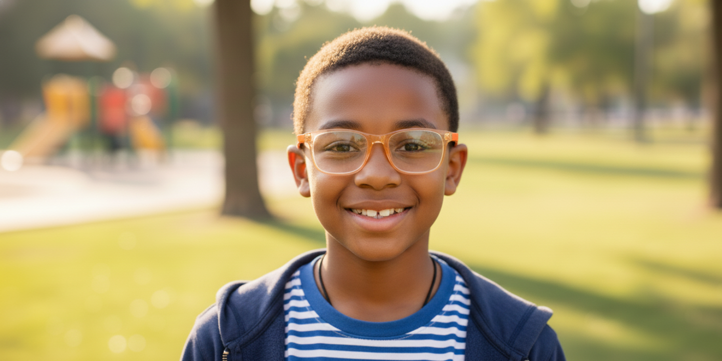 Full Rim Rectangle Magneto Premium Kids Eyeglasses