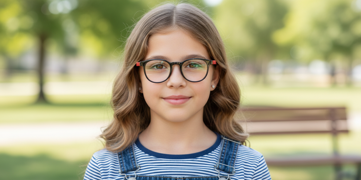 Full Rim Round Magneto Premium Kids Eyeglasses