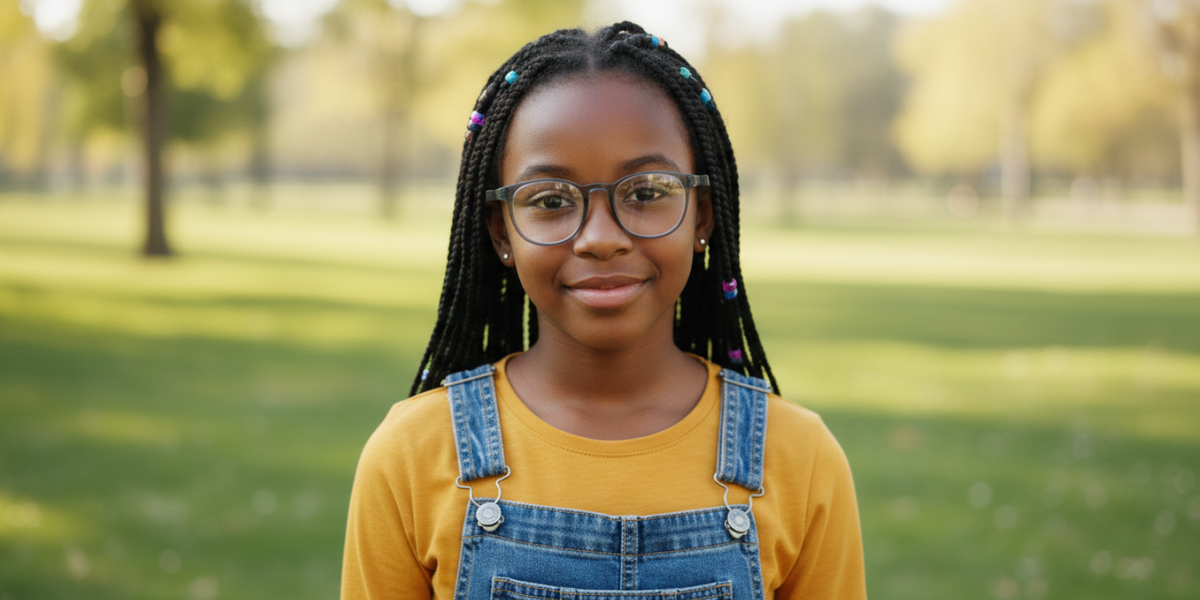 Full Rim Round Magneto Premium Kids Eyeglasses