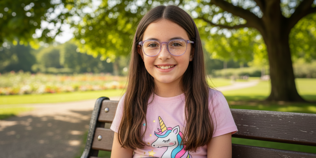 Full Rim Round Magneto Premium Kids Eyeglasses