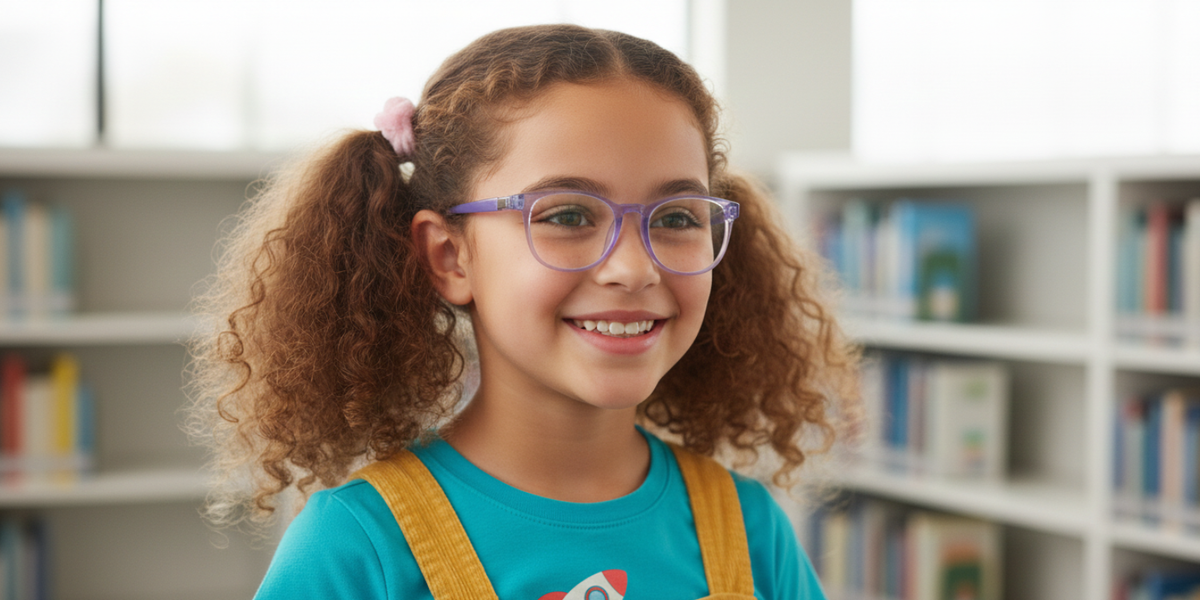 Full Rim Round Magneto Premium Kids Eyeglasses