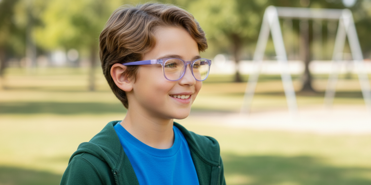 Full Rim Round Magneto Premium Kids Eyeglasses