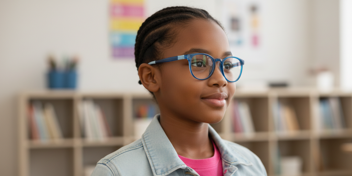 Full Rim Round Magneto Premium Kids Eyeglasses