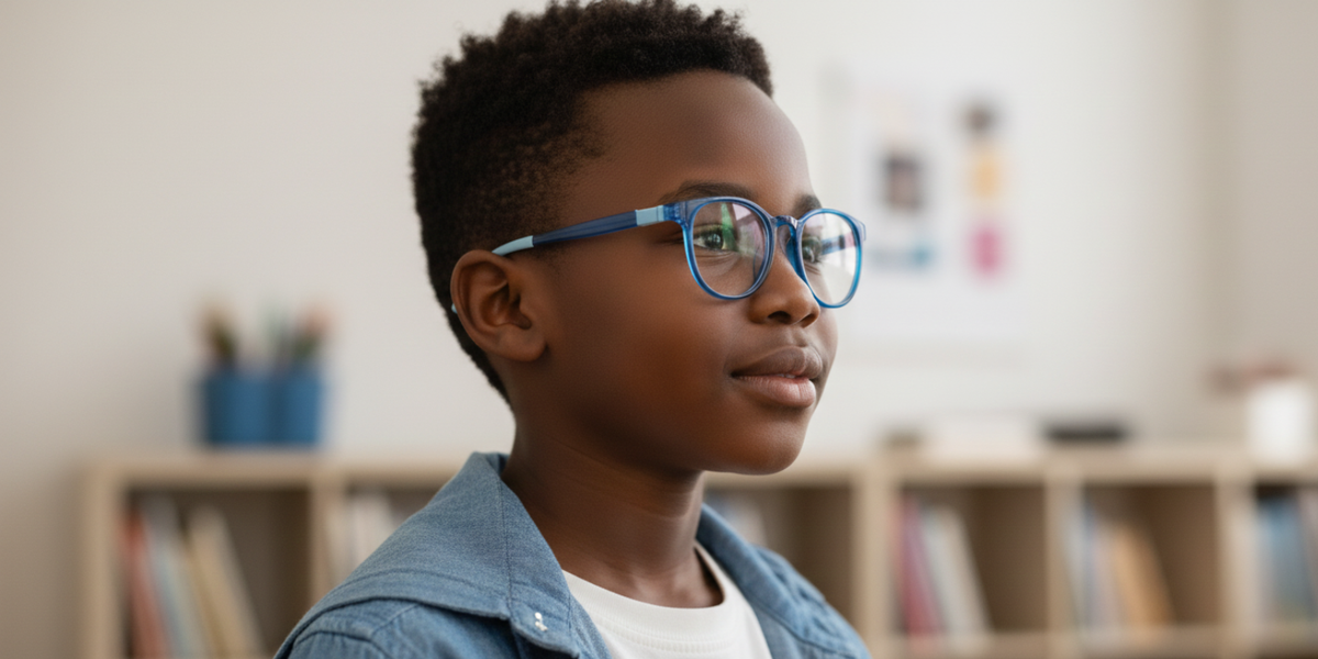 Full Rim Round Magneto Premium Kids Eyeglasses