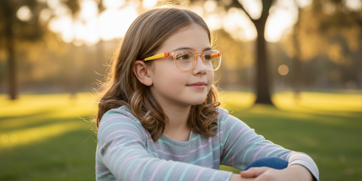 Full Rim Round Magneto Premium Kids Eyeglasses