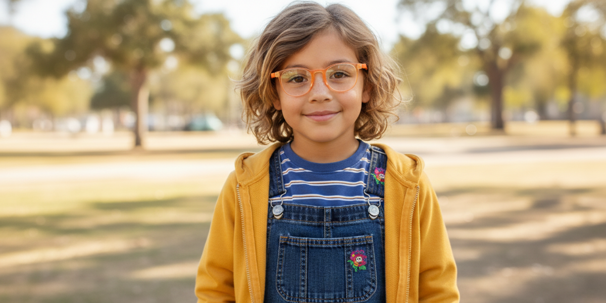 Full Rim Round Magneto Premium Kids Eyeglasses