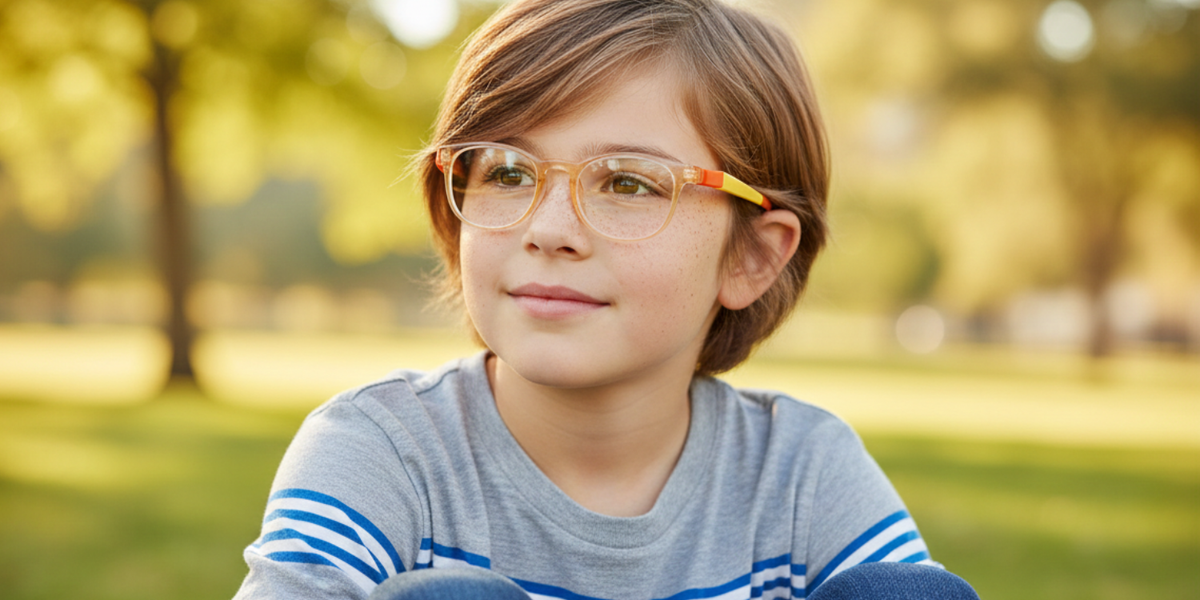 Full Rim Round Magneto Premium Kids Eyeglasses