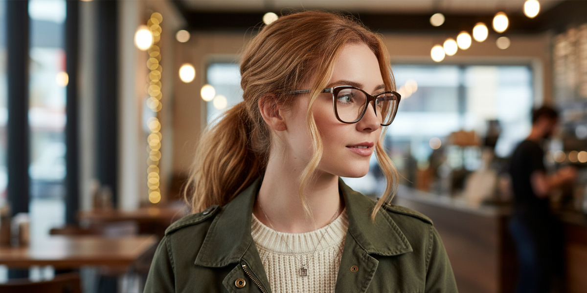 Full Rim Cat Eye Classic Eyeglasses