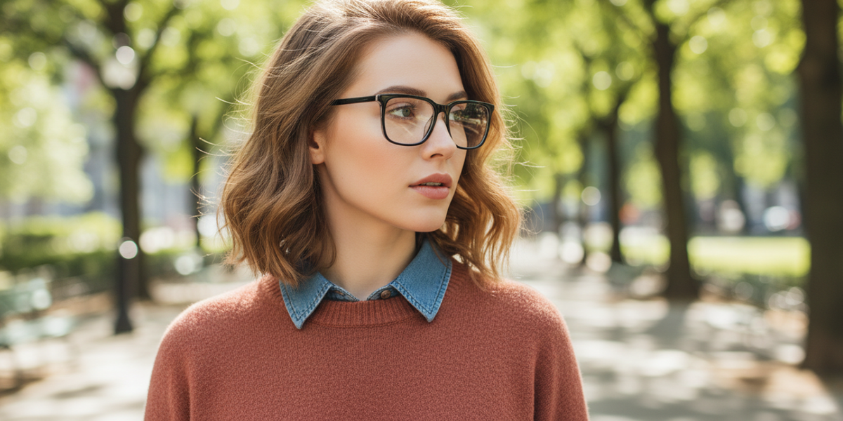 Full Rim Rectangle Classic Eyeglasses