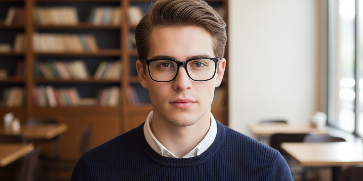Full Rim Rectangle Classic Eyeglasses