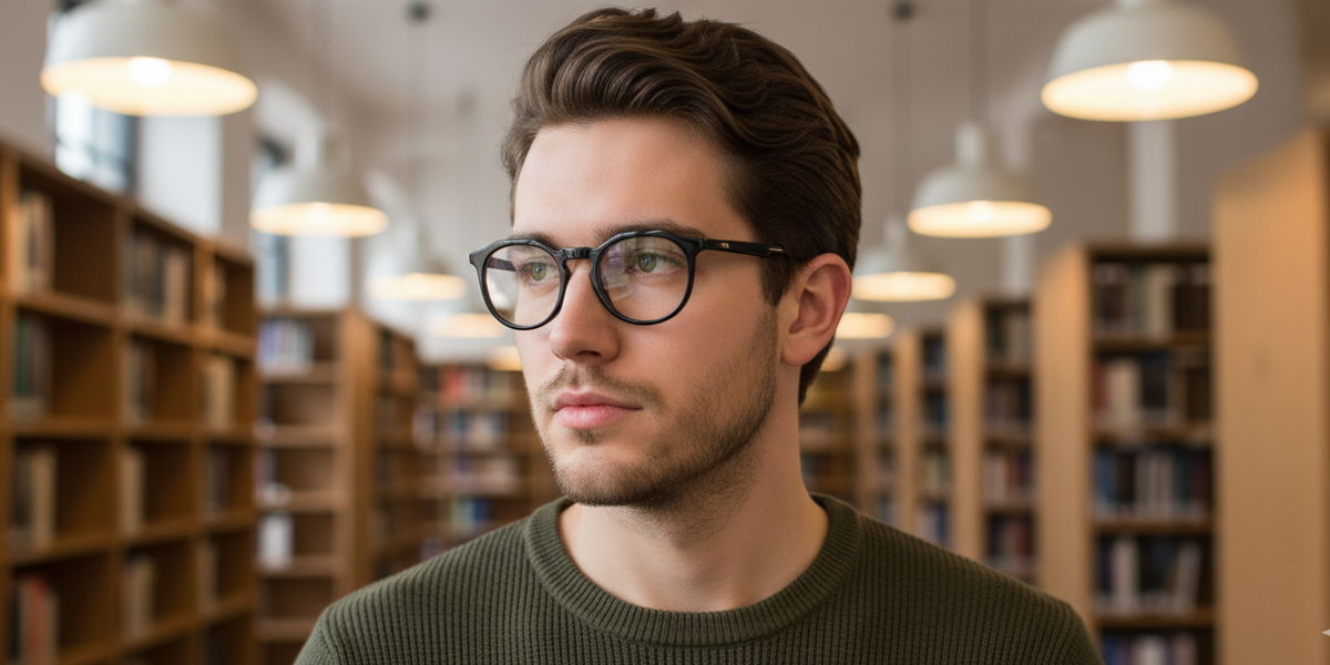 Full Rim Round Classic Eyeglasses